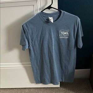 TOMS Slate Blue Short Sleeve Tee